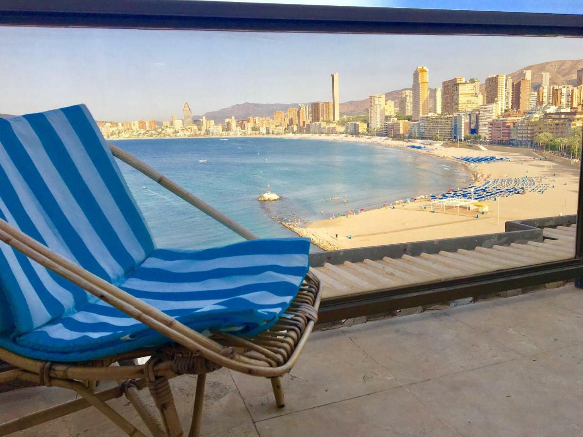 Penthouse 1Ere Ligne De Mer Avec Magnifique Vue Бенідорм Екстер'єр фото